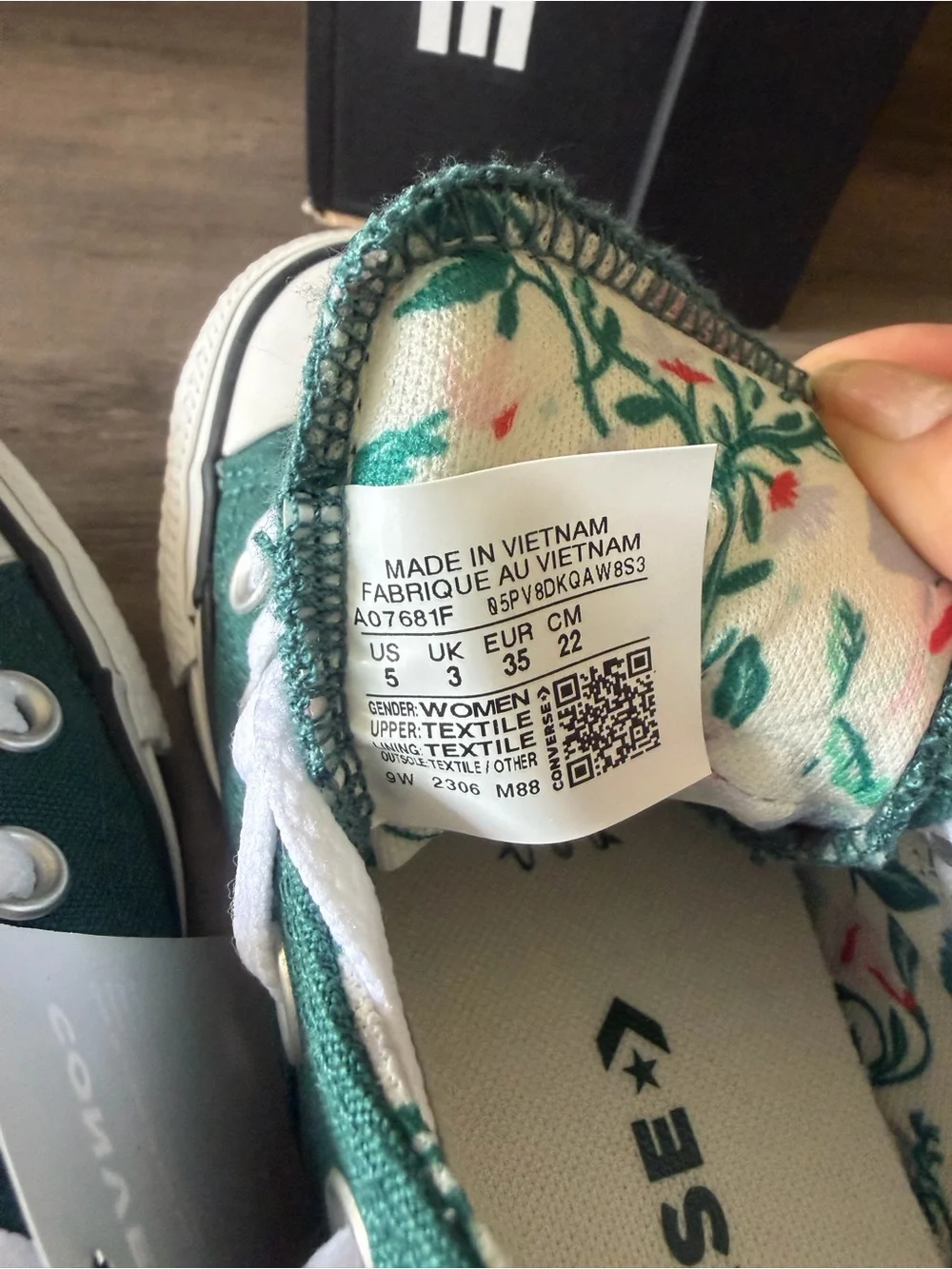 Converse Kids Low-Top Sneakers in Teal